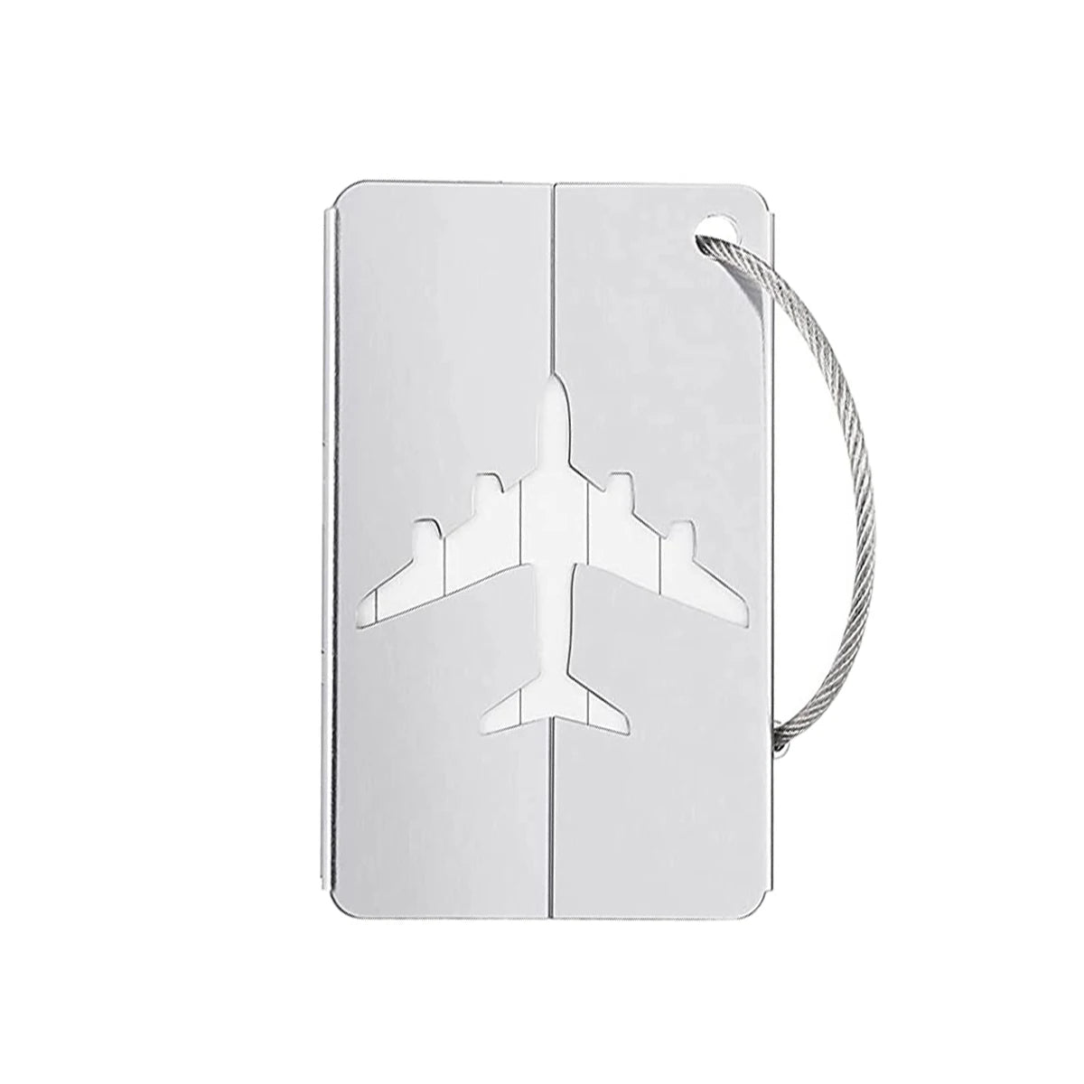 Étiquette de bagage de voyage en alliage d'aluminium - DEVAN