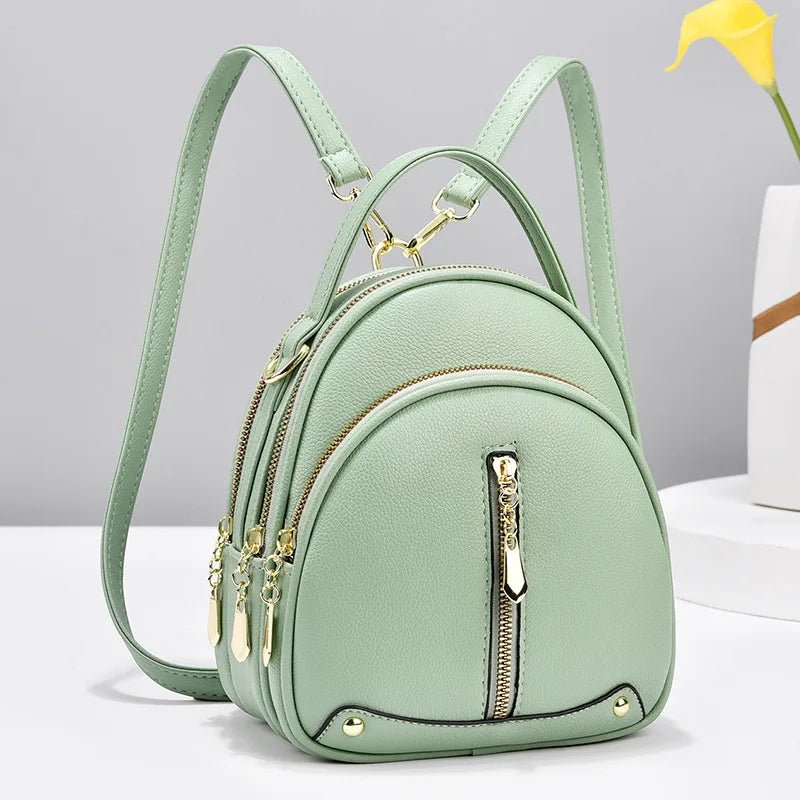 Mini Sac à Dos Femme Élégant en Simili Cuir - DEVAN