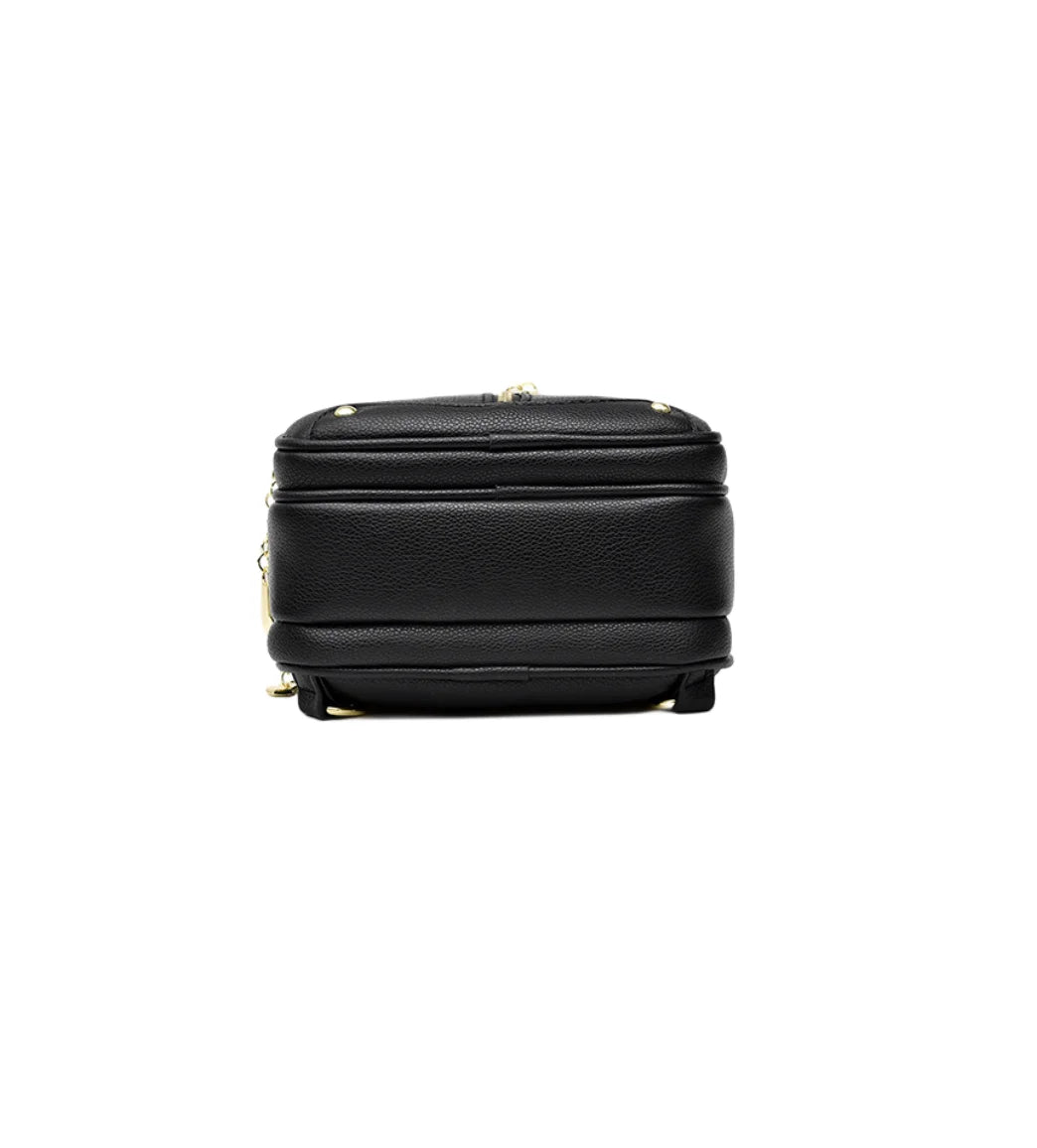 Mini Sac à Dos Femme Élégant en Simili Cuir - DEVAN