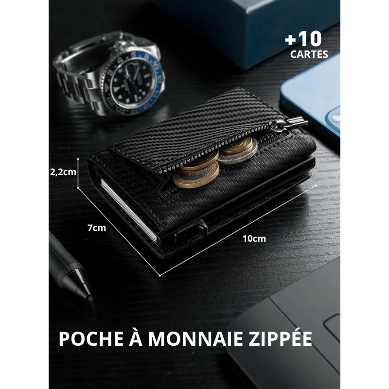 Portefeuille Anti - RFID et Ultra Mince DEVAN - DEVAN