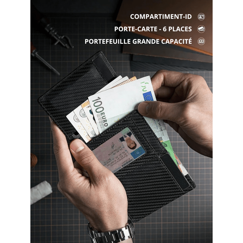 Portefeuille Anti - RFID et Ultra Mince DEVAN - DEVAN