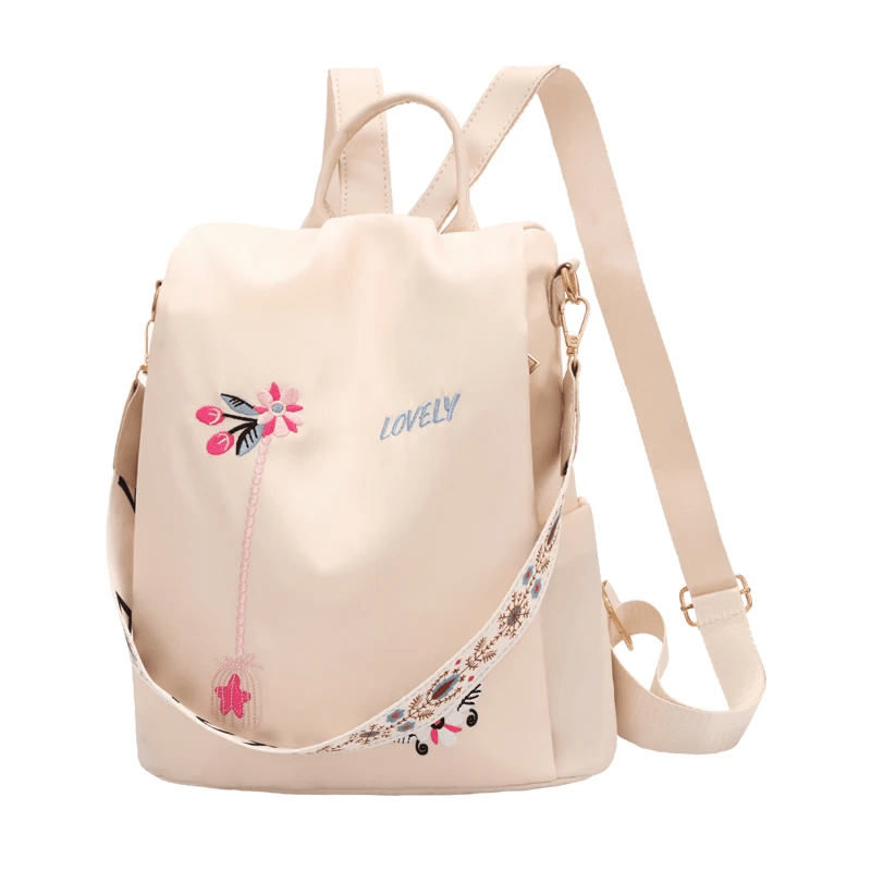 Sac à dos antivol brodé - DEVAN