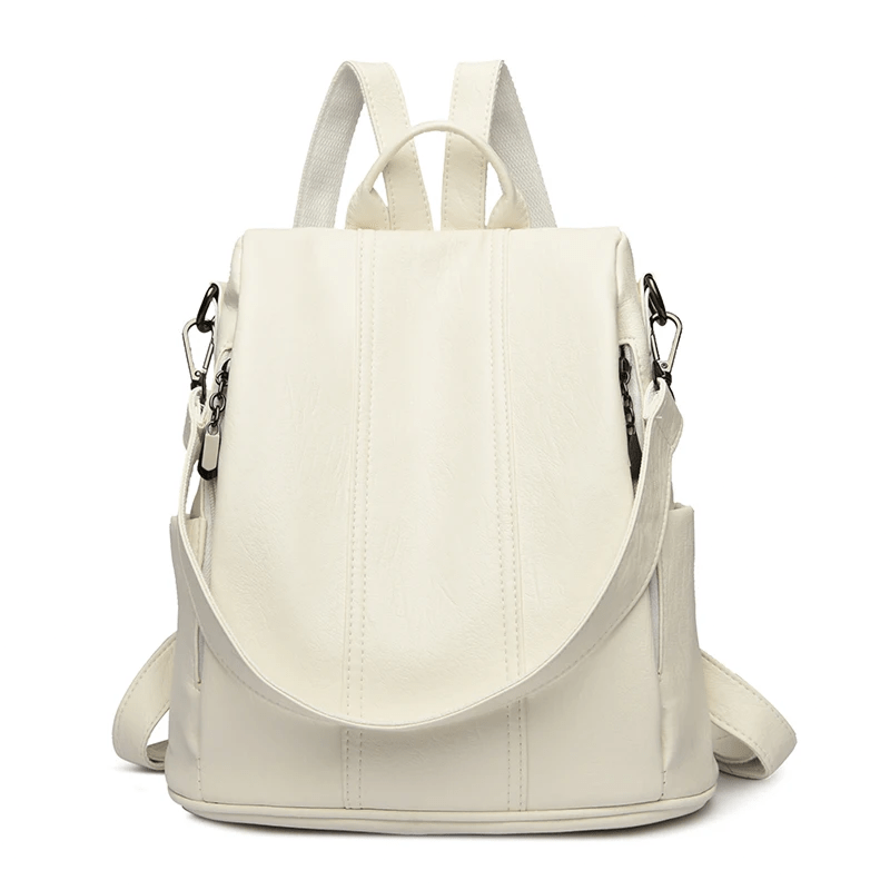 Sac à dos antivol en cuir multifonctions - DEVAN