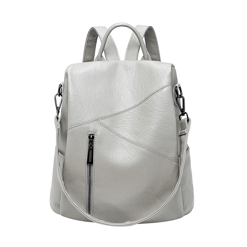 Sac à dos antivol en cuir végan - DEVAN