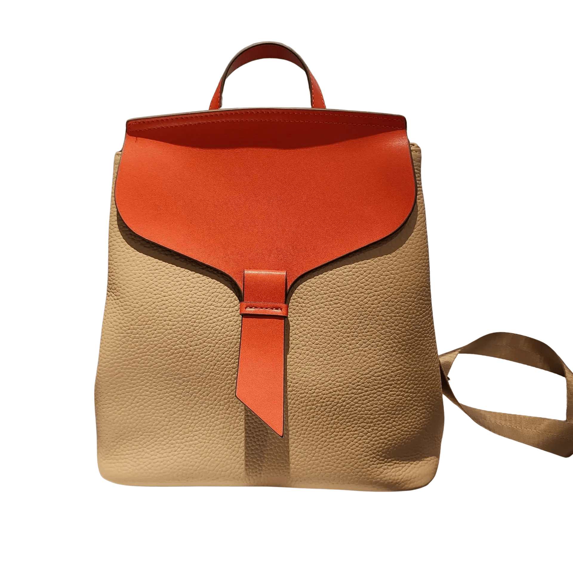 Sac à dos en cuir véritable élégant et pratique - DEVAN
