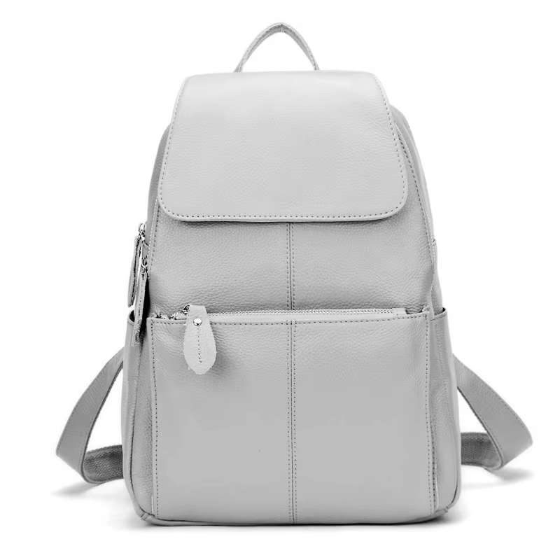 Sac à dos en cuir véritable pour femmes - DEVAN