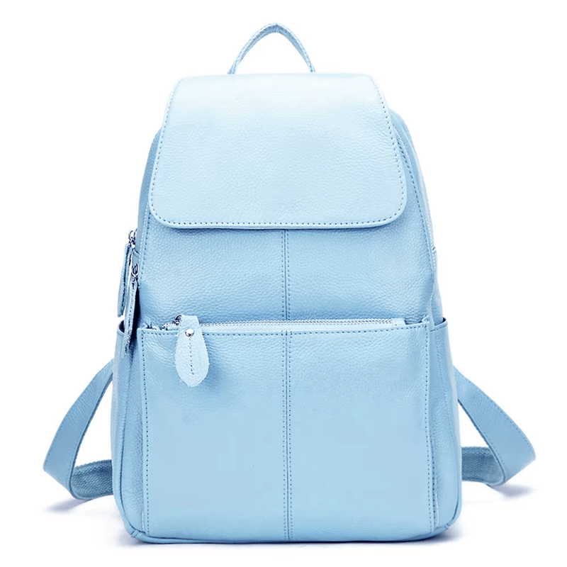 Sac à dos en cuir véritable pour femmes - DEVAN