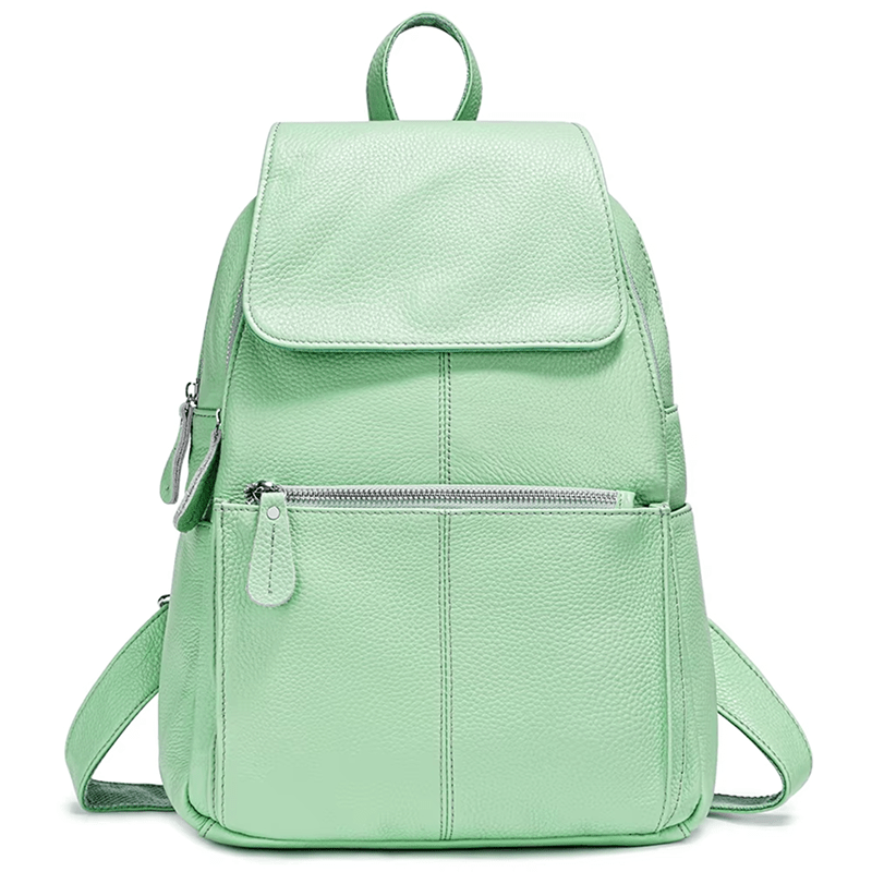 Sac à dos en cuir véritable pour femmes - DEVAN