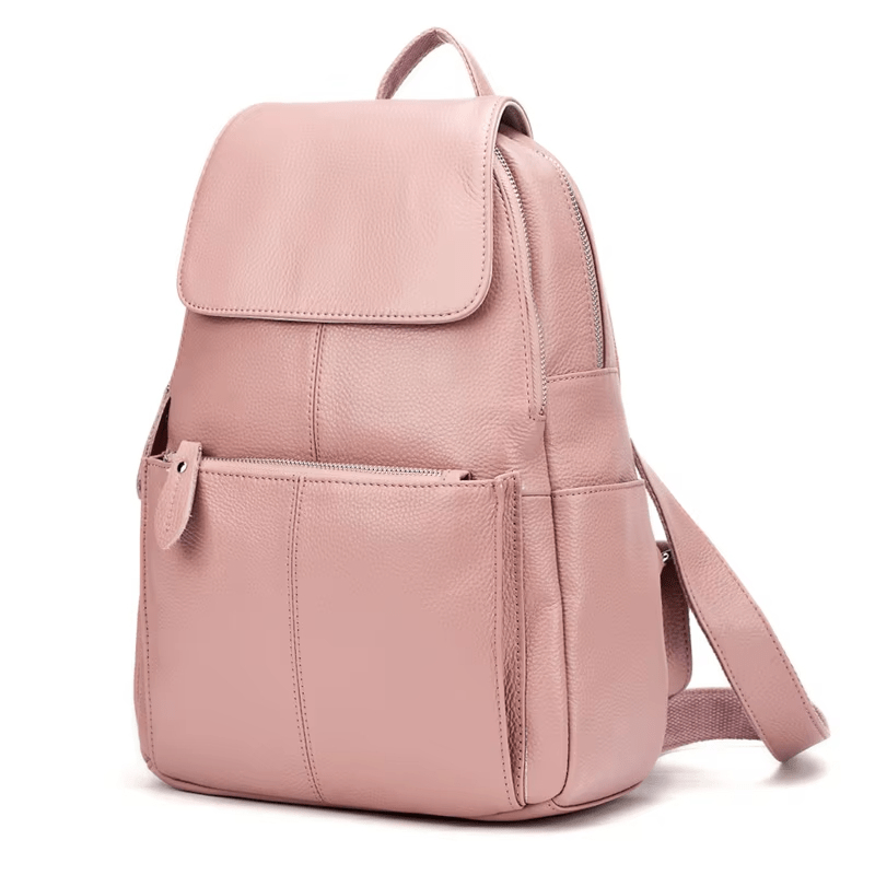 Sac à dos en cuir véritable pour femmes - DEVAN