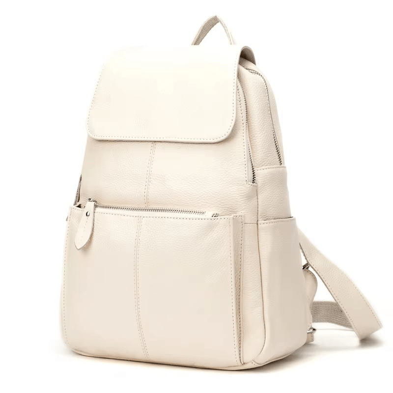 Sac à dos en cuir véritable pour femmes - DEVAN