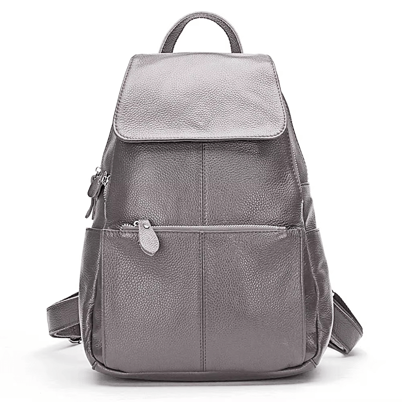 Sac à dos en cuir véritable pour femmes - DEVAN