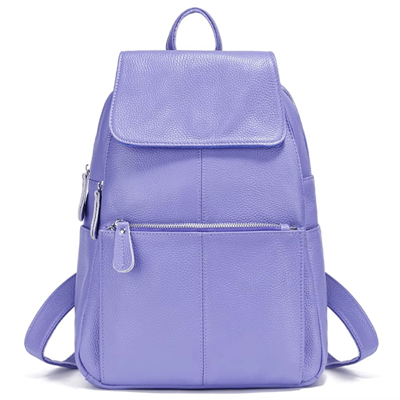 Sac à dos en cuir véritable pour femmes - DEVAN