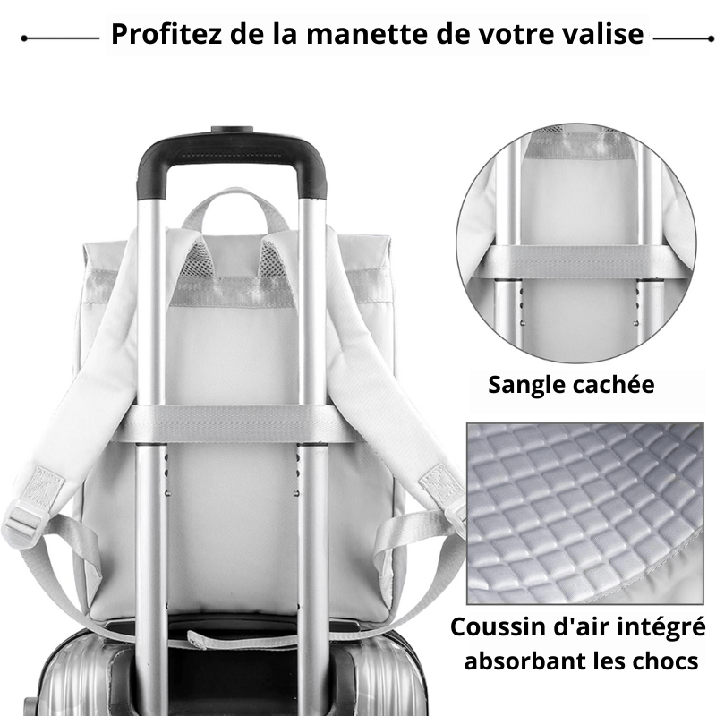 Sac à dos Grande Capacité pour Étudiantes - DEVAN