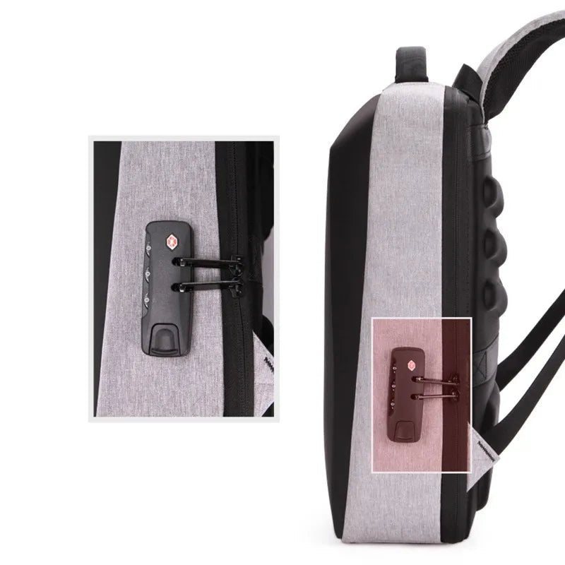 Sac à Dos Sécurisé USB | Étanche & Compatible Ordinateur Portable - DEVAN