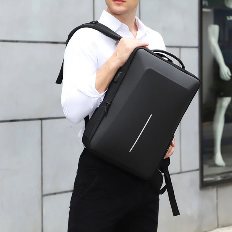 Sac à Dos Sécurisé USB | Étanche & Compatible Ordinateur Portable - DEVAN