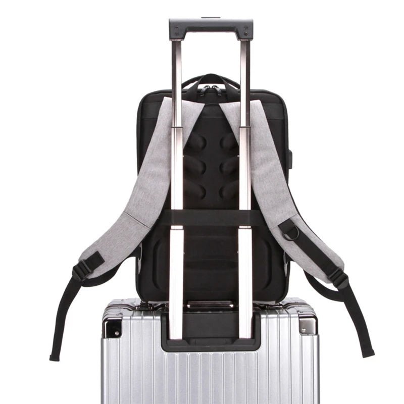 Sac à Dos Sécurisé USB | Étanche & Compatible Ordinateur Portable - DEVAN
