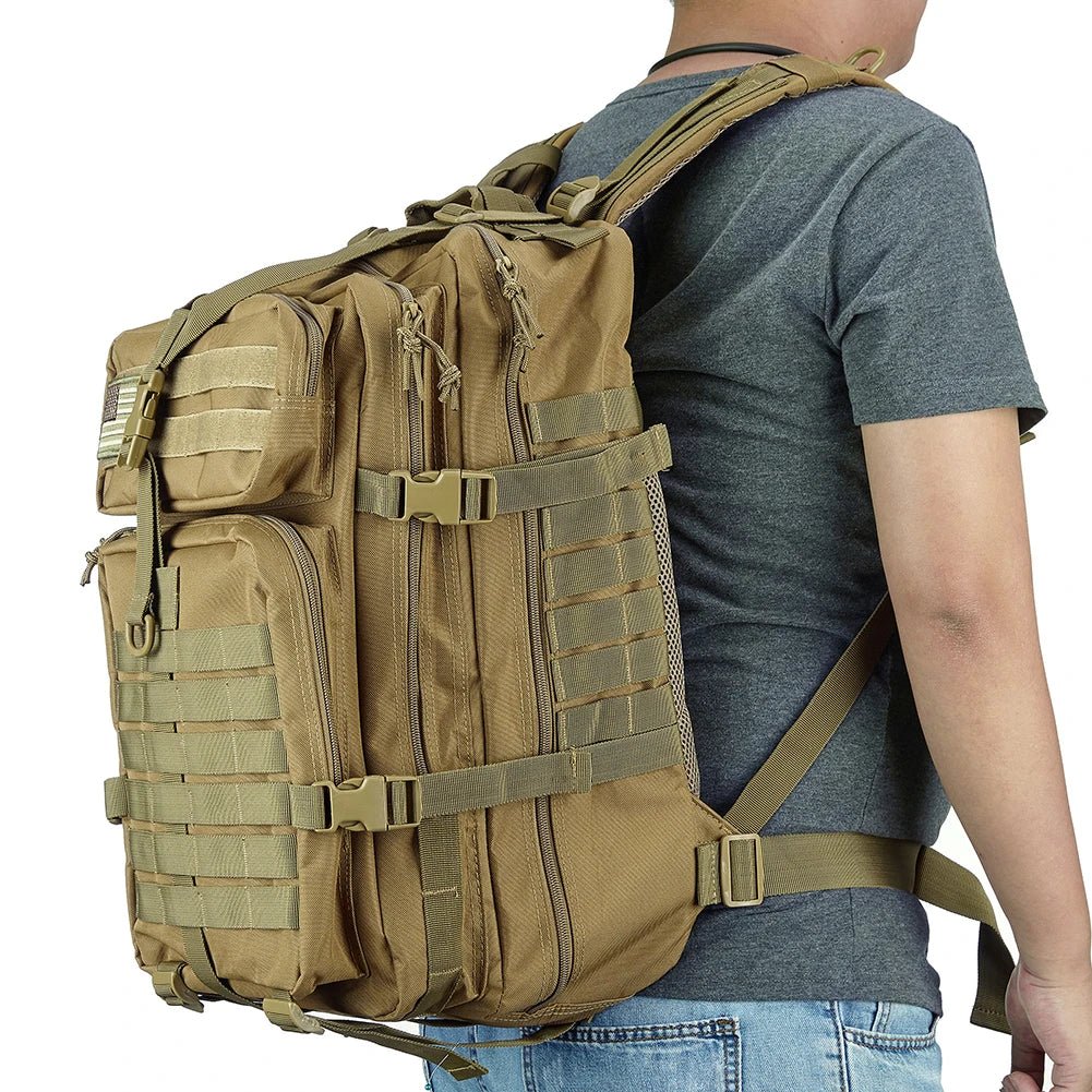 Sac à Dos Tactique Militaire 40L – Modulable, Imperméable & Ultra - Résistant - DEVAN