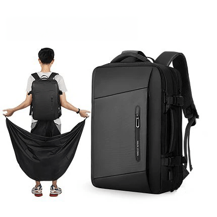 Sac de voyage avec cape de pluie intégrée - DEVAN