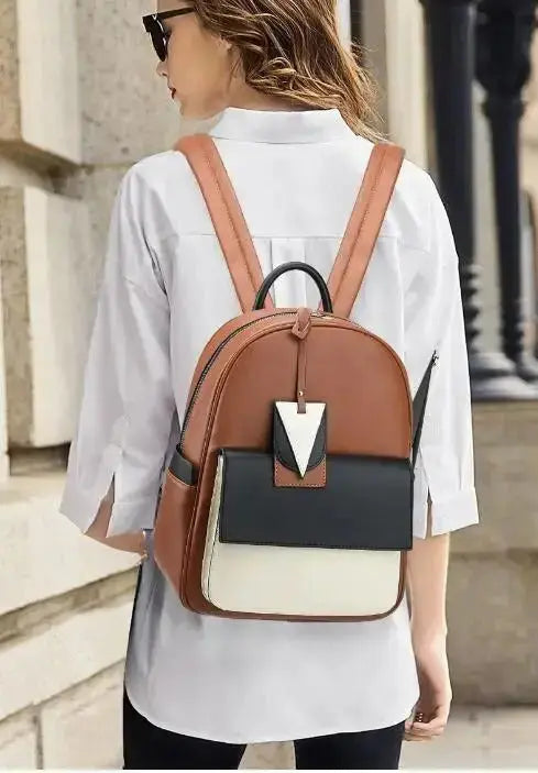 Sac à dos en cuir pour femme - DEVAN