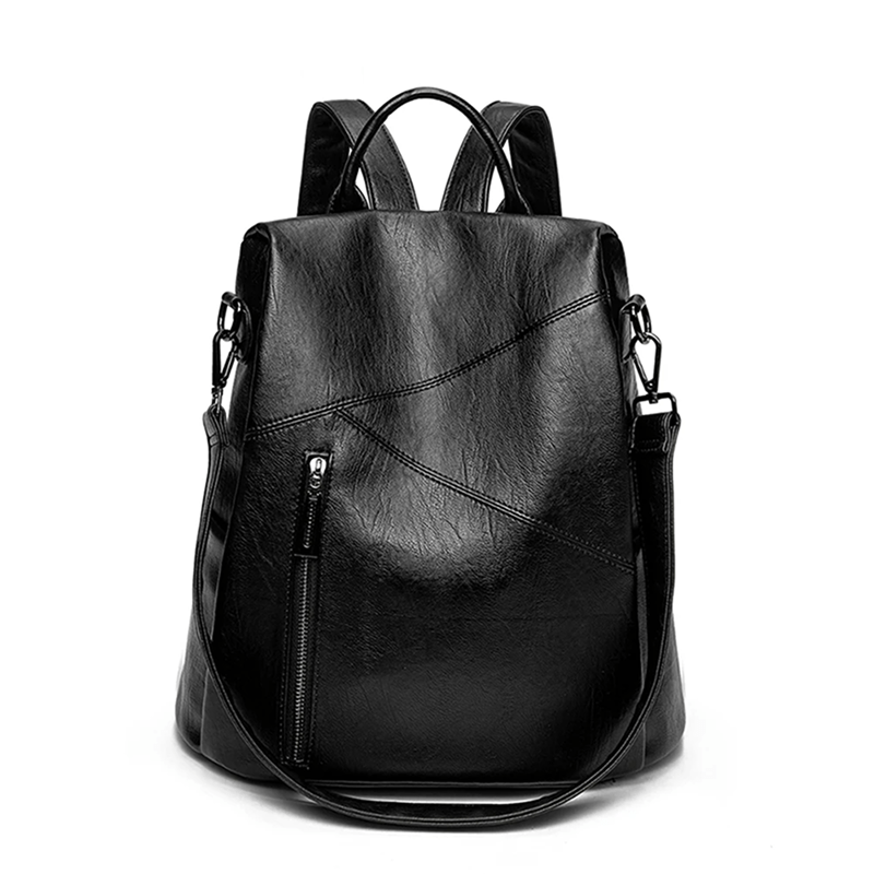 Sac à dos antivol en cuir végan - DEVAN