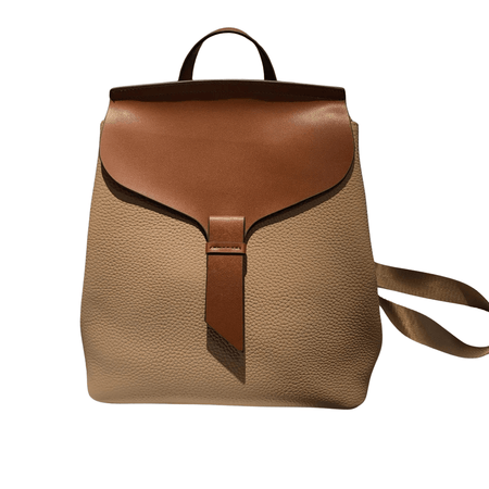 Sac à dos en cuir véritable élégant et pratique - DEVAN