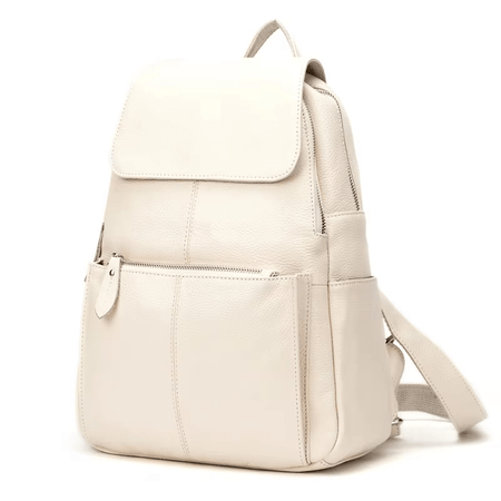 Sac à dos en cuir véritable pour femmes - DEVAN