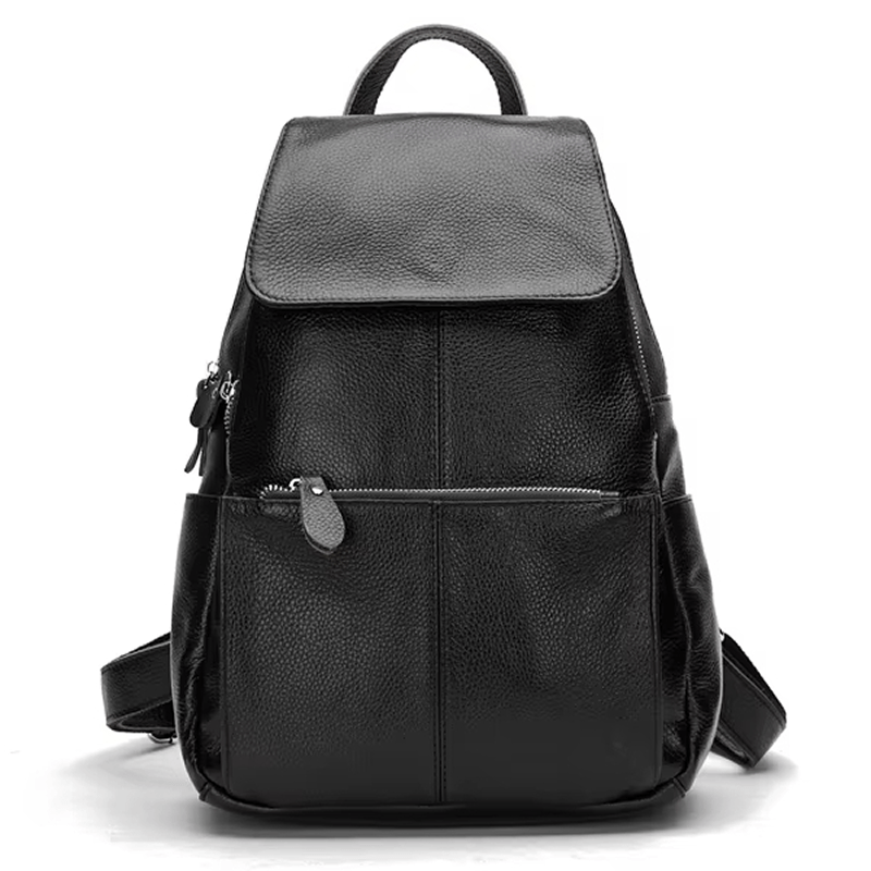 Sac à dos en cuir véritable pour femmes - DEVAN