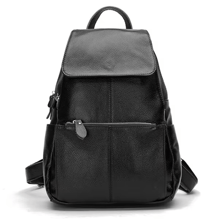 Sac à dos en cuir véritable pour femmes - DEVAN