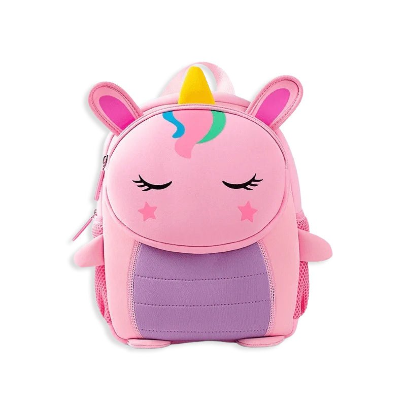 Sac d’École Enfant 3D Biomimétique "Bibou" – Léger, Imperméable - DEVAN