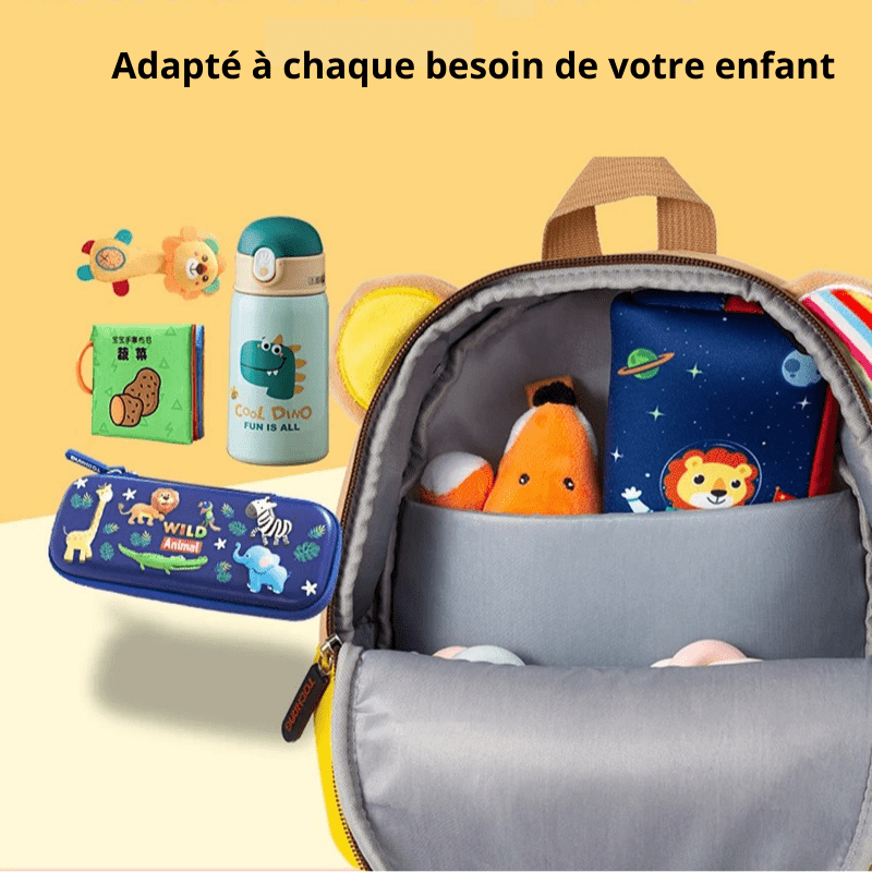 Sacs d'école 3D biomimétique "Bibou" – Le Compagnon Malin Qui Rend Ton Enfant Fier d’aller à l’École - DEVAN