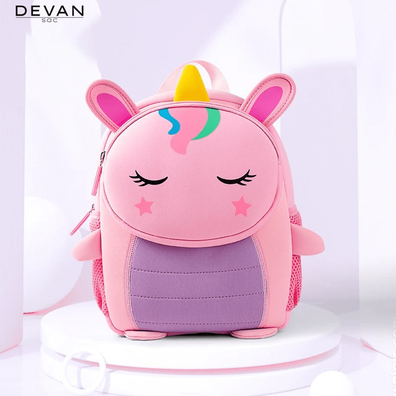 Sacs d'école 3D biomimétique "Bibou" – Le Compagnon Malin Qui Rend Ton Enfant Fier d’aller à l’École - DEVAN