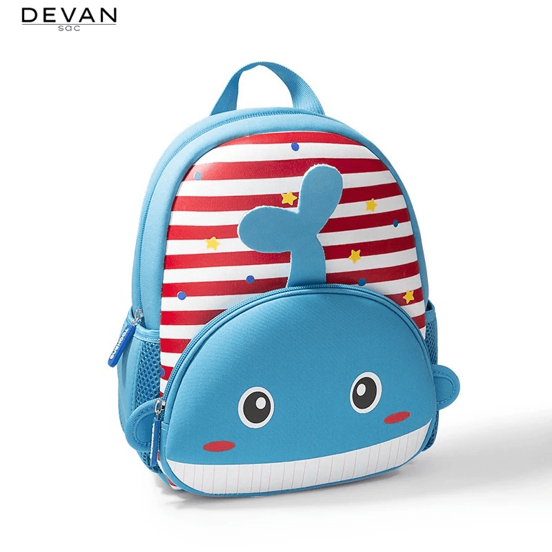 Sacs d'école 3D biomimétique "Bibou" – Le Compagnon Malin Qui Rend Ton Enfant Fier d’aller à l’École - DEVAN