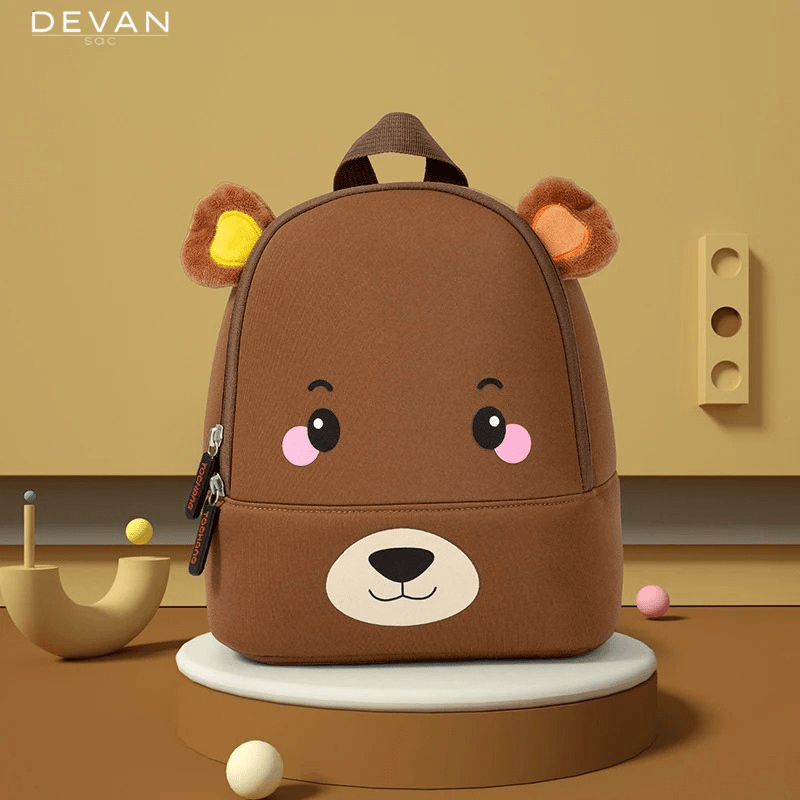 Sacs d'école 3D biomimétique "Bibou" – Le Compagnon Malin Qui Rend Ton Enfant Fier d’aller à l’École - DEVAN