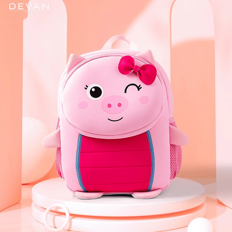 Sacs d'école 3D biomimétique "Bibou" – Le Compagnon Malin Qui Rend Ton Enfant Fier d’aller à l’École - DEVAN